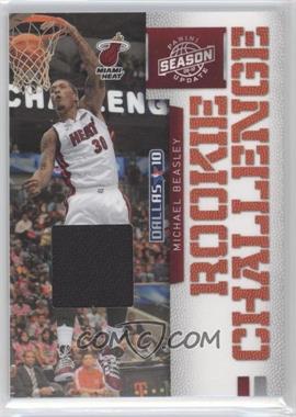 2009-10 Panini Season Update - Rookie Challenge - Materials #13 - Michael Beasley