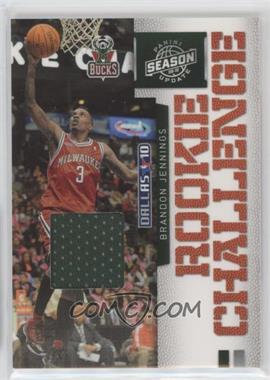 2009-10 Panini Season Update - Rookie Challenge - Materials #3 - Brandon Jennings