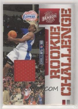 2009-10 Panini Season Update - Rookie Challenge - Materials #8 - Eric Gordon