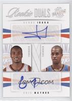 Eric Maynor, Serge Ibaka #/99