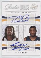 Sam Young, DeMarre Carroll #/99