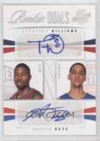 Terrence Williams, Austin Daye #/99