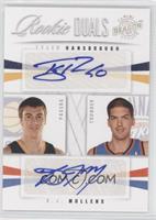 Tyler Hansbrough, B.J. Mullens #/99