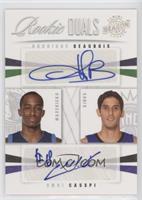 Omri Casspi, Rodrigue Beaubois #/99