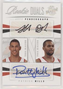 2009-10 Panini Season Update - Rookie Duals Signatures #53 - Jeff Pendergraph, Patrick Mills /99