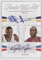 A.J. Price, Jodie Meeks #/99