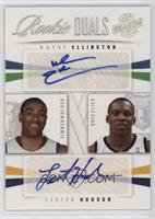 Wayne Ellington, Lester Hudson #/99