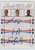 DaJuan Summers, Austin Daye, Jonas Jerebko #/49