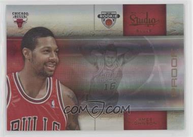 2009-10 Panini Studio - [Base] - Proofs Bronze #140 - James Johnson /199