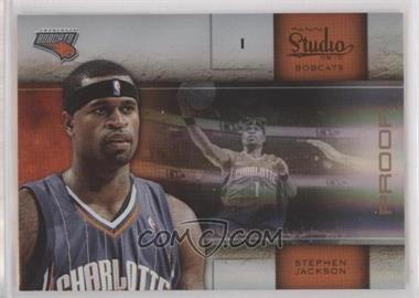 2009-10 Panini Studio - [Base] - Proofs Bronze #84 - Stephen Jackson /199