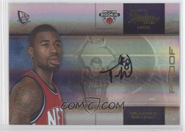 2009-10 Panini Studio - [Base] - Proofs Gold Signatures #147 - Terrence Williams /25