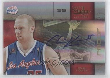 2009-10 Panini Studio - [Base] - Proofs Gold Signatures #47 - Chris Kaman /10