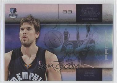 2009-10 Panini Studio - [Base] - Proofs Silver #36 - Marc Gasol /99