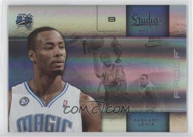 2009-10 Panini Studio - [Base] - Proofs Silver #61 - Rashard Lewis /99