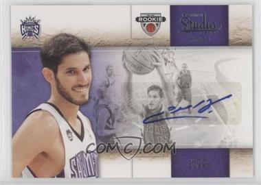 2009-10 Panini Studio - [Base] - Signatures #137 - Omri Casspi /199