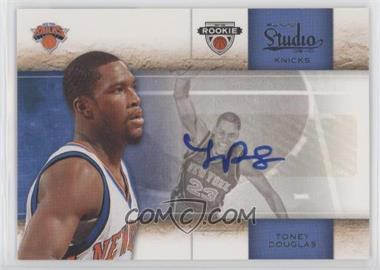 2009-10 Panini Studio - [Base] - Signatures #150 - Toney Douglas /199