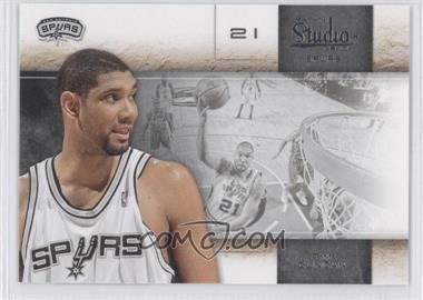 2009-10 Panini Studio - [Base] #12 - Tim Duncan