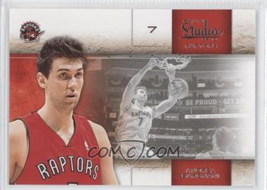 2009-10 Panini Studio - [Base] #92 - Andrea Bargnani