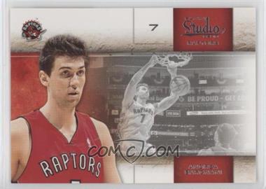 2009-10 Panini Studio - [Base] #92 - Andrea Bargnani