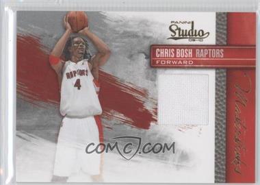 2009-10 Panini Studio - Masterstrokes - Materials #18 - Chris Bosh /249