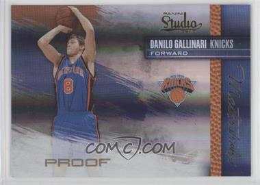 2009-10 Panini Studio - Masterstrokes - Proofs #5 - Danilo Gallinari /199