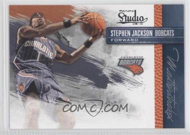 2009-10 Panini Studio - Masterstrokes #19 - Stephen Jackson