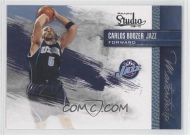 2009-10 Panini Studio - Masterstrokes #3 - Carlos Boozer