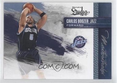 2009-10 Panini Studio - Masterstrokes #3 - Carlos Boozer