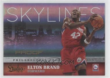 2009-10 Panini Studio - Skylines - Proofs #23 - Elton Brand /199