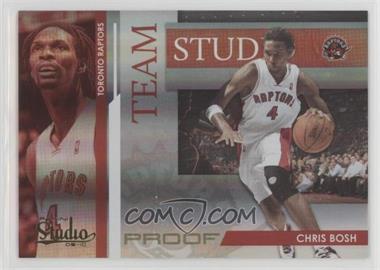 2009-10 Panini Studio - Team Studio - Proofs #11 - Andrea Bargnani, Chris Bosh /199