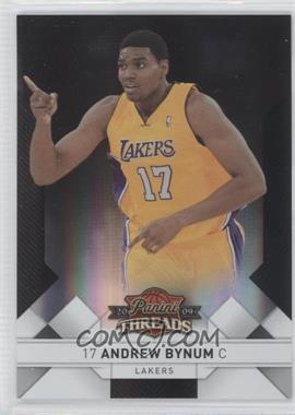 2009-10 Panini Threads - [Base] - Century Proof Silver #81 - Andrew Bynum /249