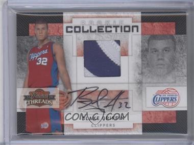 2009-10 Panini Threads - Rookie Collection Materials - Prime Signatures #1 - Blake Griffin /25