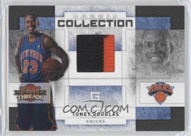 2009-10 Panini Threads - Rookie Collection Materials - Prime #27 - Toney Douglas /25