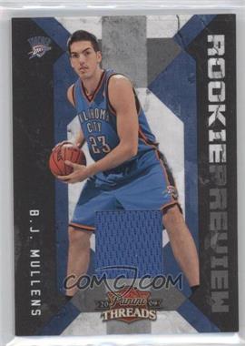 2009-10 Panini Threads - Rookie Preview Materials #22 - B.J. Mullens /100