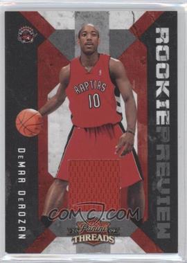 2009-10 Panini Threads - Rookie Preview Materials #8 - DeMar DeRozan /100