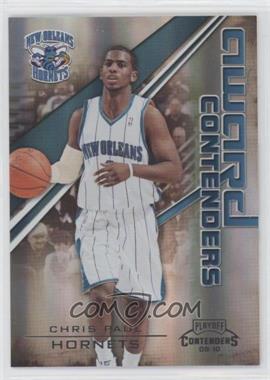 2009-10 Playoff Contenders - Award Contenders - Black #19 - Chris Paul /50