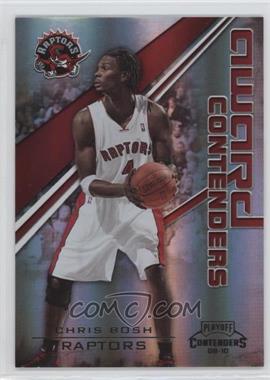 2009-10 Playoff Contenders - Award Contenders - Black #6 - Chris Bosh /50