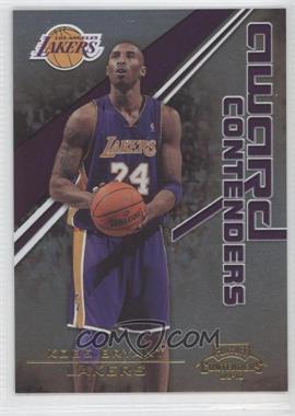 2009-10 Playoff Contenders - Award Contenders - Gold #1 - Kobe Bryant /100