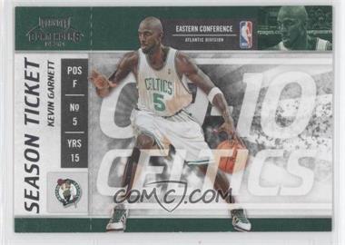 2009-10 Playoff Contenders - [Base] #1 - Kevin Garnett