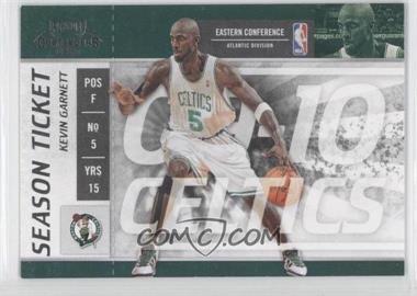 2009-10 Playoff Contenders - [Base] #1 - Kevin Garnett