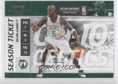 2009-10 Playoff Contenders - [Base] #1 - Kevin Garnett