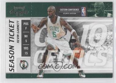 2009-10 Playoff Contenders - [Base] #1 - Kevin Garnett