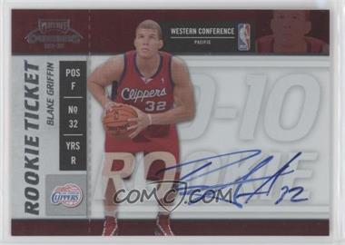 2009-10 Playoff Contenders - [Base] #101 - Rookie Ticket - Blake Griffin [EX to NM]