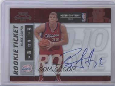 2009-10 Playoff Contenders - [Base] #101 - Rookie Ticket - Blake Griffin
