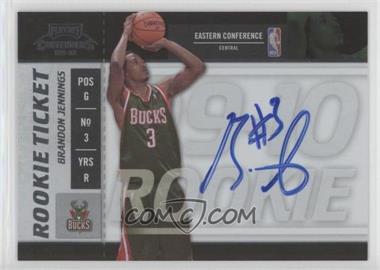 2009-10 Playoff Contenders - [Base] #108 - Rookie Ticket - Brandon Jennings