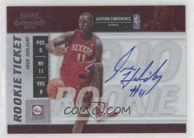 2009-10 Playoff Contenders - [Base] #115 - Rookie Ticket - Jrue Holiday [EX to NM]
