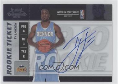 2009-10 Playoff Contenders - [Base] #116 - Rookie Ticket - Ty Lawson