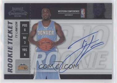 2009-10 Playoff Contenders - [Base] #116 - Rookie Ticket - Ty Lawson