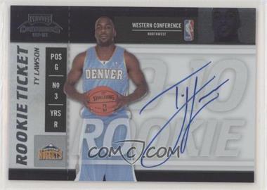 2009-10 Playoff Contenders - [Base] #116 - Rookie Ticket - Ty Lawson