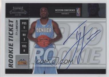 2009-10 Playoff Contenders - [Base] #116 - Rookie Ticket - Ty Lawson